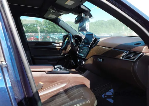 2017 Mercedes-Benz Gls 450 4Matic z USA, uszkodzony, nr VIN 4JGDF6EE3HA816466